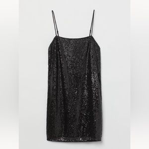 Sequined Shift Dress